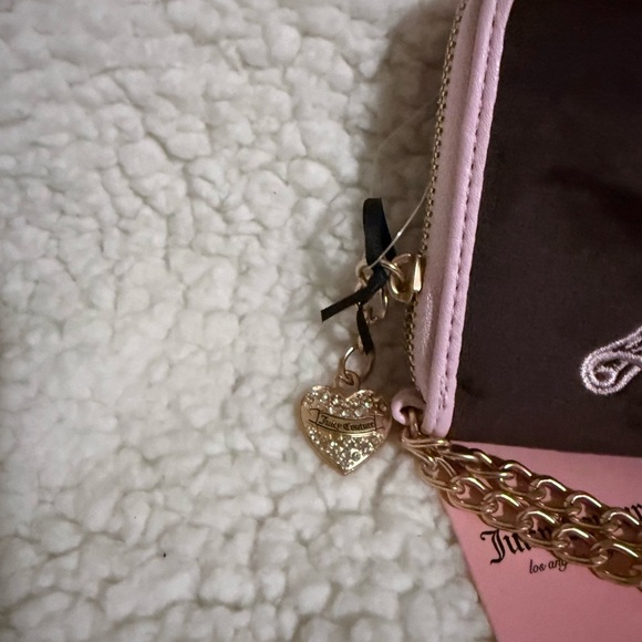 NWT Juicy Couture Scotty Dog Long ZipAround Wallet in Chocolate - Picture 4 of 5